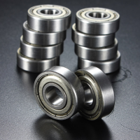 10Pcs 10x26x8mm Metal Sealed Deep Groove Ball Bearing 6000 2z 6000 Zz