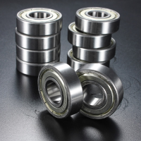 10Pcs 15x35x11mm Metal Sealed Deep Groove Ball Bearings 6202z