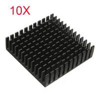 10Pcs 40x40x11mm Aluminum Heat Sink Heatsink Cooling