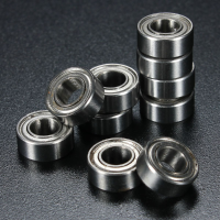 10Pcs 5x10x4mm Metal Sealed Shielded Deep Groove Ball Bearing Mr105zz