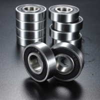10Pcs 6001 2rs 12x28x8mm Rubber Sealed Deep Groove Ball Bearing