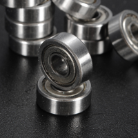 10Pcs 605 Zz 5x14x5mm Deep Groove Ball Bearings Miniature Bearings