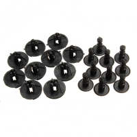 10Pcs Car Bumper Fastener Trim Clips For Renault Clio Megane Espace