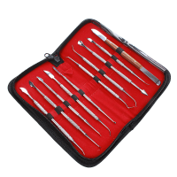 10Pcs Dental Lab Equipment Wax Carving Tools Set