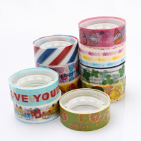 10Pcs Diy Cartoon Decoration Tapes Cute Multicolor Lace Flower Fabric Stickers Label Shool Offical Printing