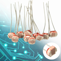 10PCS GL5506 Photoresistor LDR 5mm Resistor Sensor For Arduino