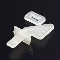 10Pcs Hm Steering Wheel Rc White Kt Electric Foam Control Horn
