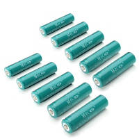 10Pcs Meco 3.7V 3000mah Rechargeable 18650 Li Ion Battery