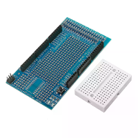 10Pcs Mega2560 1280 Protoshield V3 Expansion Board With Breadboard