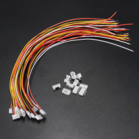 10Pcs Mini Micro Jst 2.0 Ph 5pin Connector Plug With 30cm Wires Cables