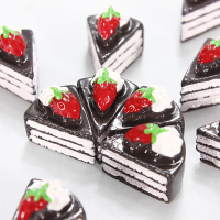 10Pcs Mini Triangle Cake Resin Diy Craft Scrapbook Decoration Baby