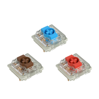 10Pcs Nieuwe Gateron Low Profile Switch 2.0 Rood/Blauw/Bruin Schakelaar Custom Voor Mechanische Bluetooth Toetsenbord Lo