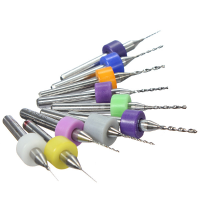 10Pcs Pcb Print Circuit Board Micro Drill Bits Tool 0.3Mm To 1.2 Mm