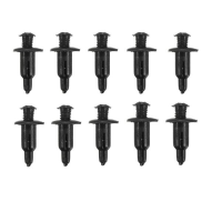 10Pcs Plastic Car Bumper Clips Retainer Fastener Front Rear Hood Trims For Hyundai Elantra