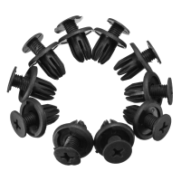 10Pcs Radiator Grille Plastic Fixing Clips For Land Rover Discovery 2 Dyq100230