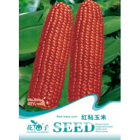 10Pcs Red Waxy Corn Seeds Novelty Vegetable Seed