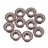 10Pcs Rpmt08t2m0e Js Vp15tf Carbide Inserts Milling Cutter Cnc Blade