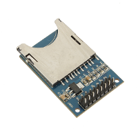 10Pcs Slot Socket Reader SD Card Module For Mp3 Arduino Compatible