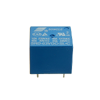 10Pcs SONGLE Mini 3V DC Power Relay SRD 3VDC SL C PCB Type