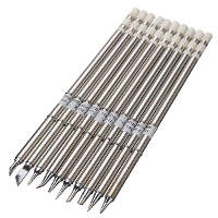 10Pcs T12 Soldering Iron Tips Set For Hakko Fx951 Fx952