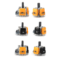 10St./Pack Vervangende Hall Effect Joystick 3D Analoge Sensor ThumbStick voor PS5/PS4/Xbox One Controller Reparatie Onde