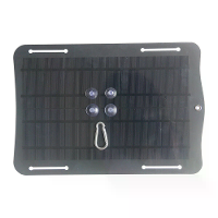 10W 5V Monokristallijn Zonnepaneel Lader 21,5% Hoge Conversie efficiëntie Draagbare USB uitgang voor Telefoon Snelladen