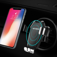 10W Qi Wireless Car Fast Charger Gravity Air Vent Holder For Iphone X Samsung S8
