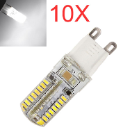 10X G9 5w White 64 Smd 3014 Ac 85 265v Led Corn Light Bulb