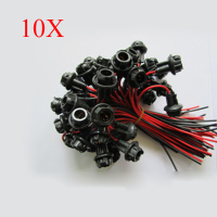 10X T10 Dash Board Socket Plug Led Incandescent Wire Motorcycle