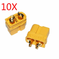 10X Upgraded Amass Xt60u Male Female Bullet Connectors Plugs For Lipo Battery 1 Pairs