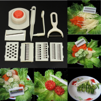 11 In 1 Kitchen Multifunction Fruit Vegetables Slicer Cutter Shredder Peeler