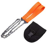 11 Teeth Outdoor Portable Hand Zipper Saw 65cm Wire Survival Tool High Strength Ferromanganese Sharp Blade Camping Hikin