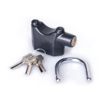 110D Motorbike Bike Alarm Lock Sensor Security Siren Garage Padlock Metal
