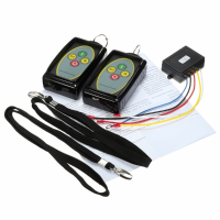 12 24V 434mhz Winch In Out Wireless Remote Control Switch Key For Truck Jeep Suv Atv Warn