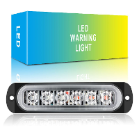 12 24V Universeel 6 LED Zijmarkerings Signaal Knipperlicht LED Auto Waarschuwingsknipperlicht Motorfiets Pickup