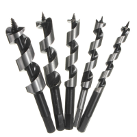 12 25Mm Hex Shank Brad Point Drill Sds Auger Drill Bit Spiral Wood Drilling Tool