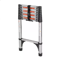 12,75 Ft aluminium telescopische ladder lichte uitbreiding opvouwbare ladder 3150 kg belastingcapaciteit buitenwerk anti