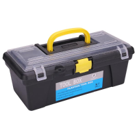 12 Inch Multifunctional Tool Box Portable Plastic Storage Toolbox