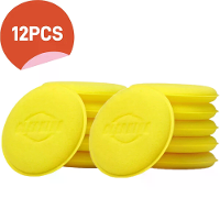 12 Stuks schuim spray pads auto wax spray pads,gedetailleerde introductie van ronde polijst spons voor auto wax spray pa