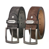 120 130 Cm Vintage Casual PU lederen zak/sce belt voor mannen en vrouwen , klassieke legering pin gesp taille band voor