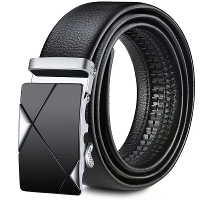 120 Cm Modieuze Business Casual Herenriem Auto Metalen Gesp PU Lederen Verstelbare Broek Tailleband voor Mannen