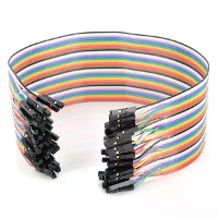 120 Stuks 30cm Vrouw naar Vrouw Breadboard Draden Jumperkabel Dupont Draad