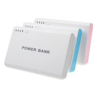 12000Mah 2usb Led External Battery Power Bank For Iphone
