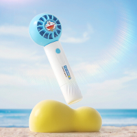 1200Mah Draagbare Handheld Opladen Ultra Stille Kantoor Bureau Mini Cartoon USB Handheld Kleine Ventilator