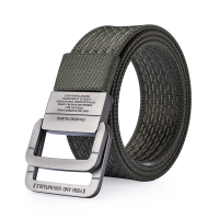 120Cm Men Nylon Double Ring Alloy Buckle Belt Military Tactical Durable Outdoor Sport Pants Strip