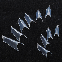 120Pcs Clear False Nails Artificial French Nail Tips With Box