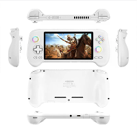 [128G] ANBERNIC RG557 5,48 inch AMOLED scherm Retro Handheld Console Android 14 Dimensity 8300 ingebouwde 4000+ spellen