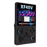 [128G] XF40V Handheld Game Console met 4 Inch IPS HD Scherm RK3326 RGB Joysticks Open Source Linux Systeem 4000mAh Batte