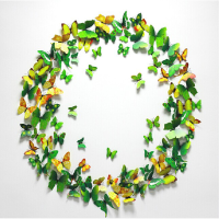 12Pcs 3d Butterfly Wall Stickers Fridge Magnet For Home Decoration