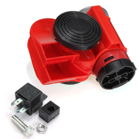 12V 136db Air Horn Snail Compact For Car Truck Vehicle Motorcycle